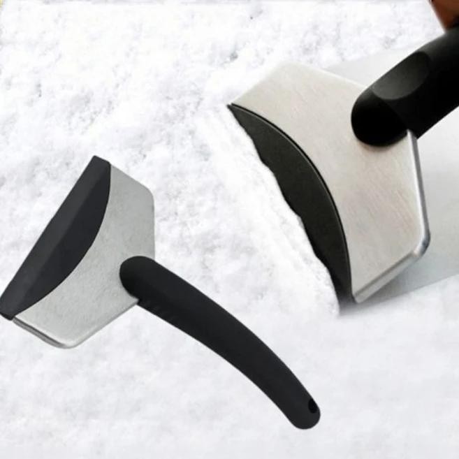 Winter Car Ice Scraper Snow Shovel Windshield Defroster Auto Glass Cleaner To  ←
