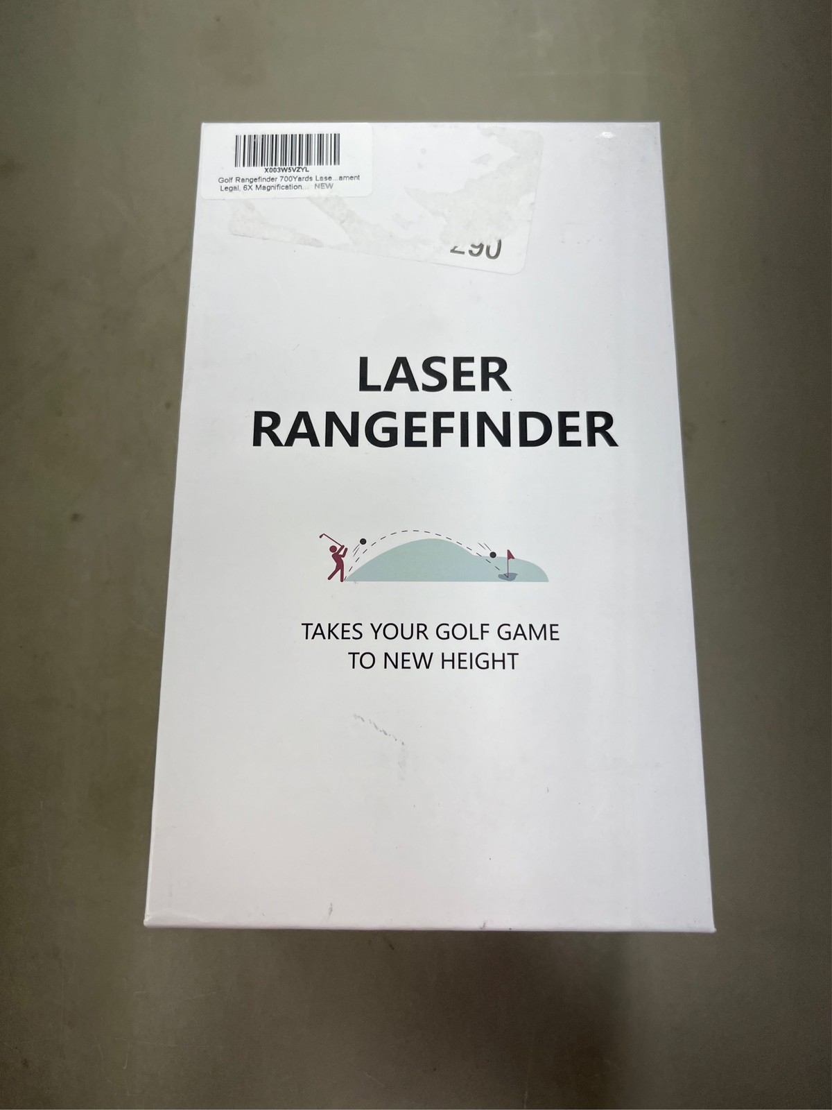 Golf Rangefinder 700Yards Laser Range Finder with Slope, USB Rechargeable Golf L