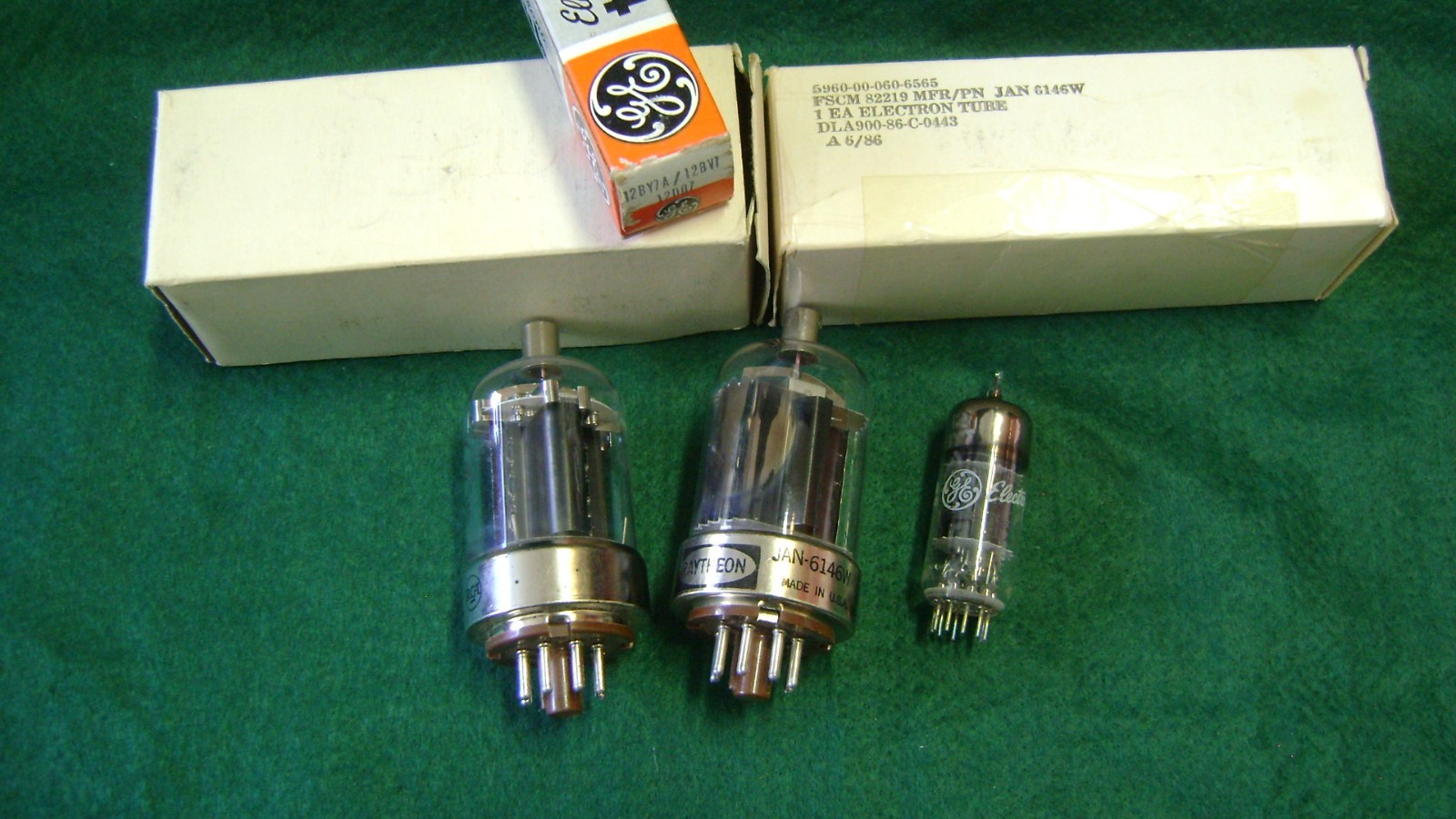 Tube Set:   Kenwood TS 520  530  820 830 ( 2 ) 6146Ws & 12BY7 BIN $79.95 SHIPPED