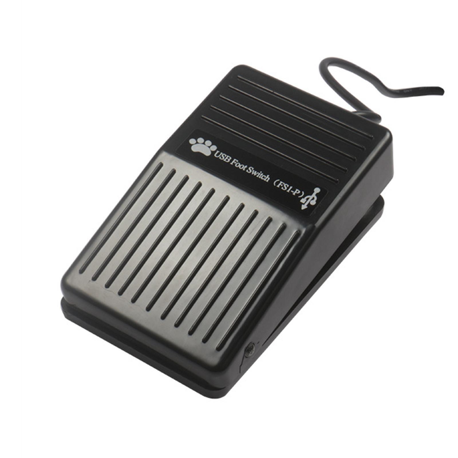 USB Foot Switch Pedal Control Pre-Program Key Mouse For Keyboard PC Computer p