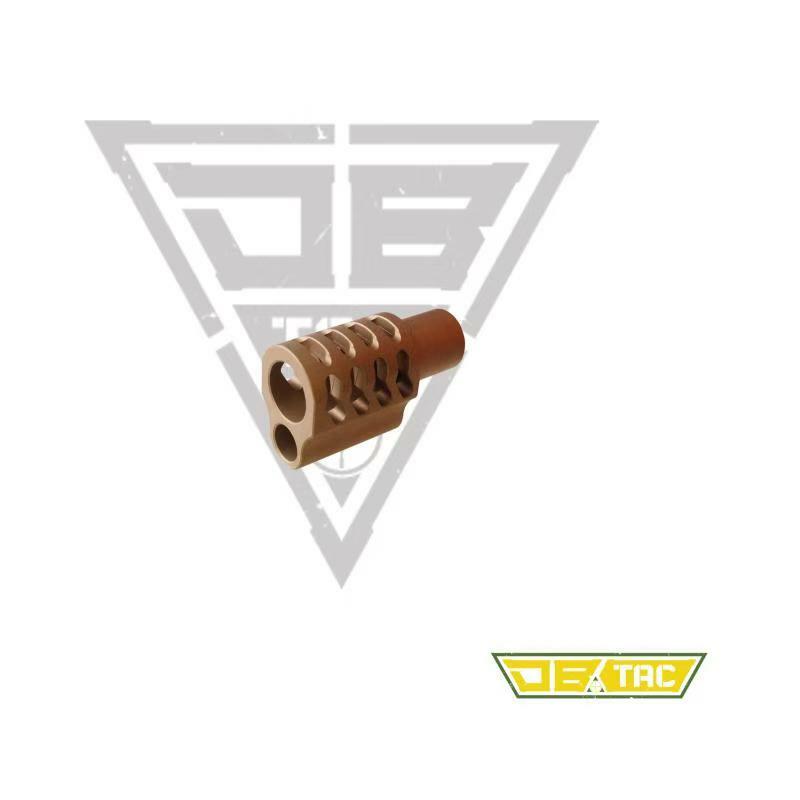 Aluminum 1911 .45 ACP Muzzle Brake Compensator Anodized Tan Color