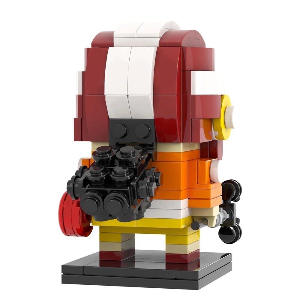 MOC Lego: Usopp One Piece Brickheadz Style Perfect Gift Fast Shipping