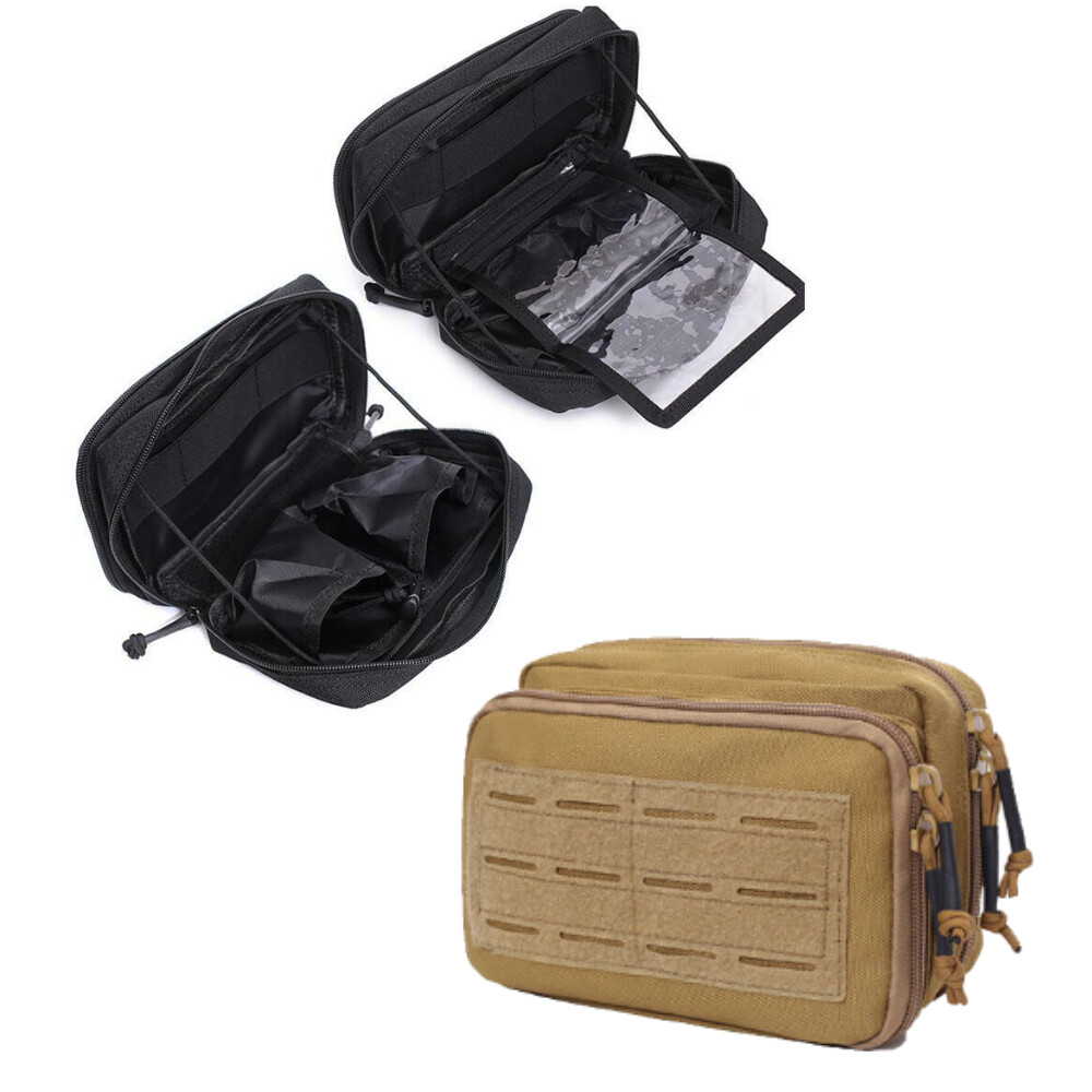 Multi-Purpose Tactical Molle EDC Pouch 1000D Nylon Utility Pack Accessory Bag