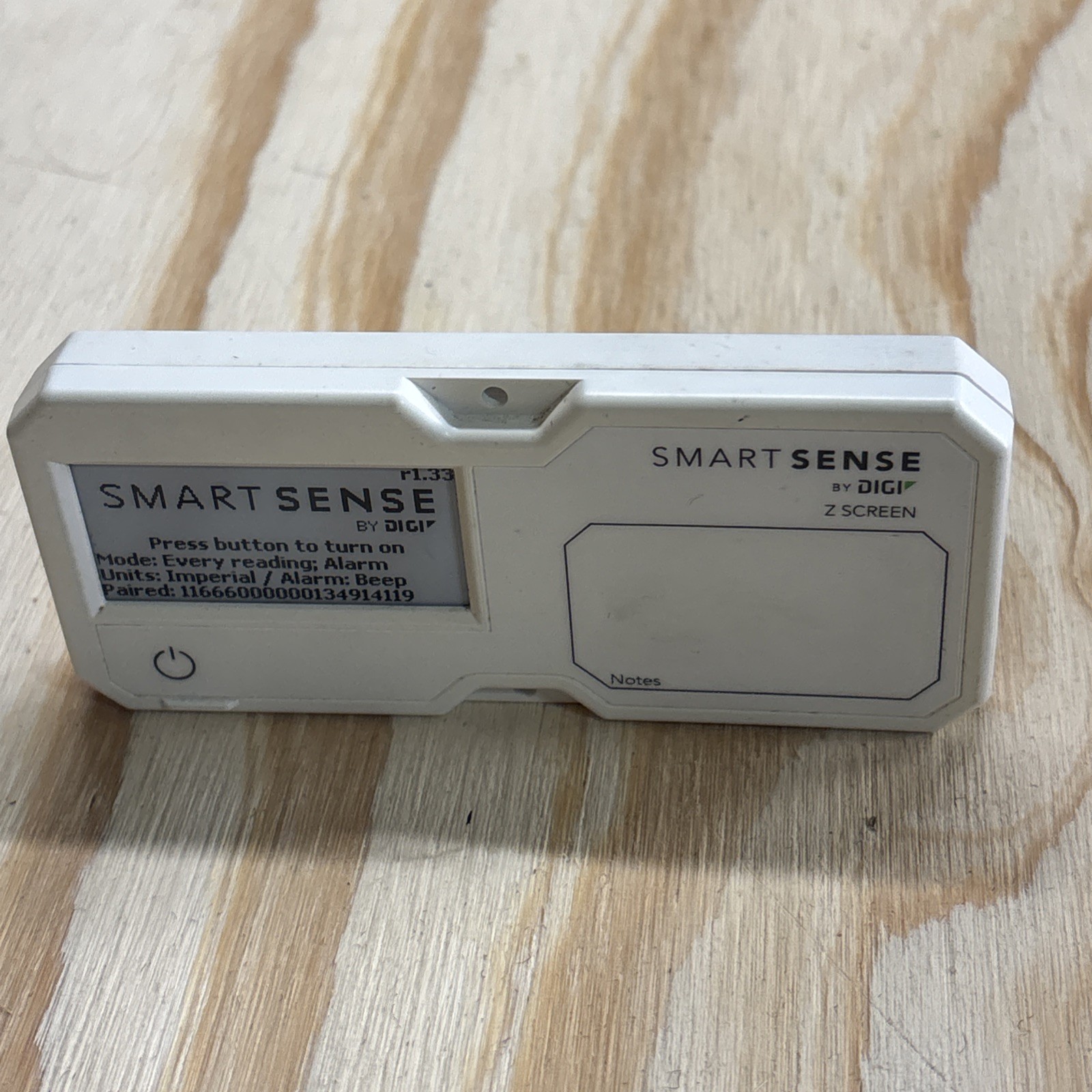 Smart Sense DIGI Temperature Controller Alert Z Screen Model DG-SCREEN REV A
