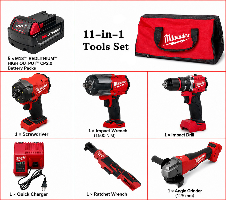 Milwaukee 11-in-1 kit