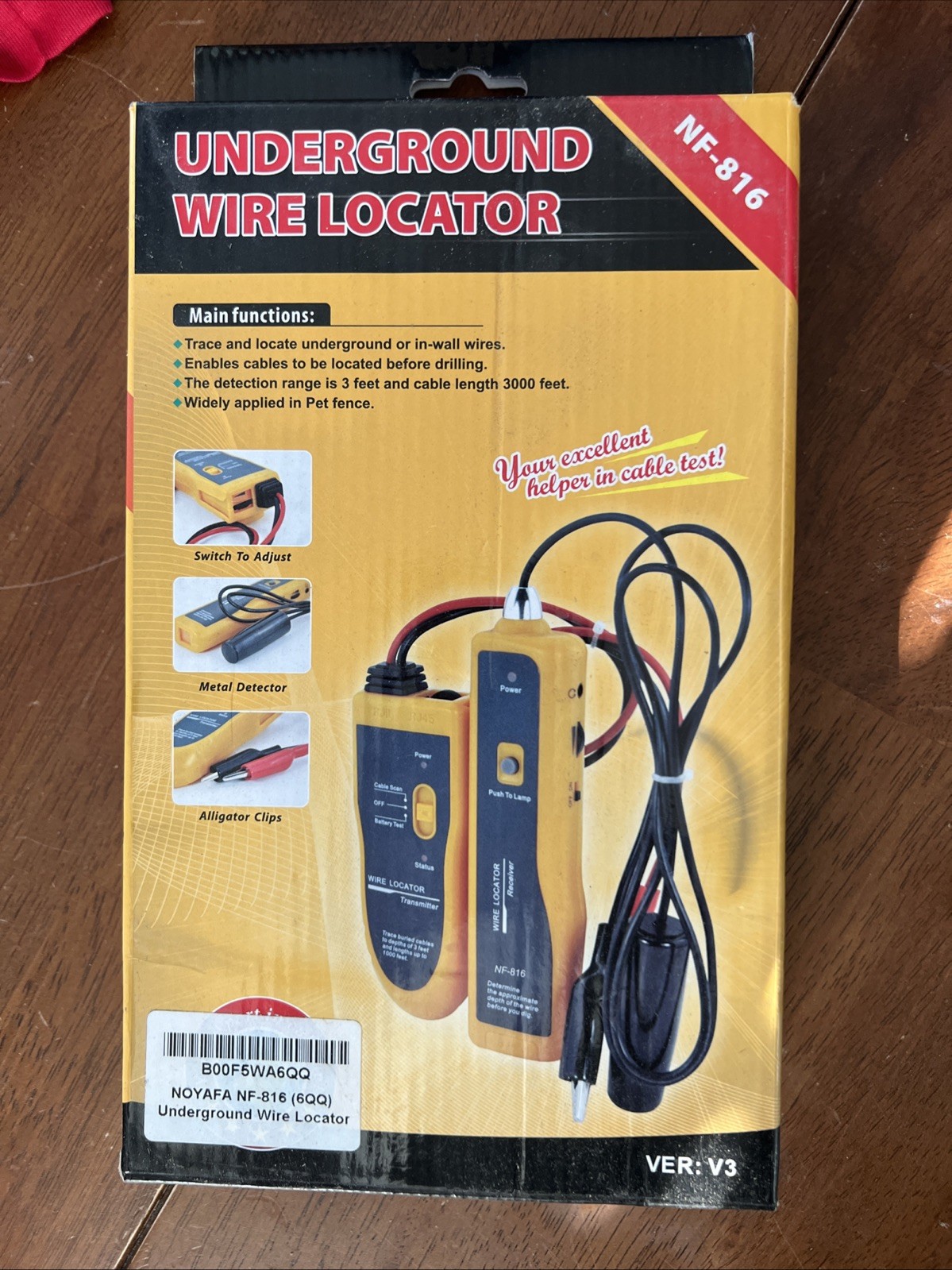 UNDERGROUND WIRE LOCATOR - NF-816 - PREOWNED (GP2027931)