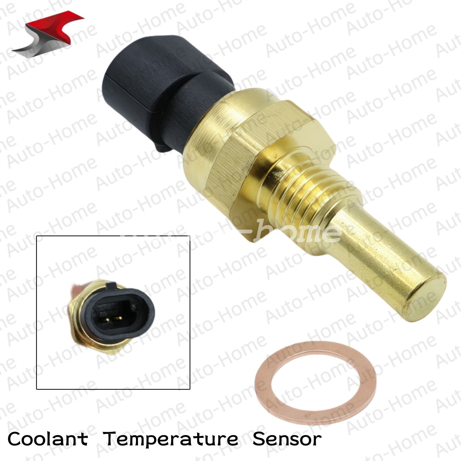 1X Engine Coolant Temperature Sensor for Buick Enclave Cadillac Chevrolet GMC