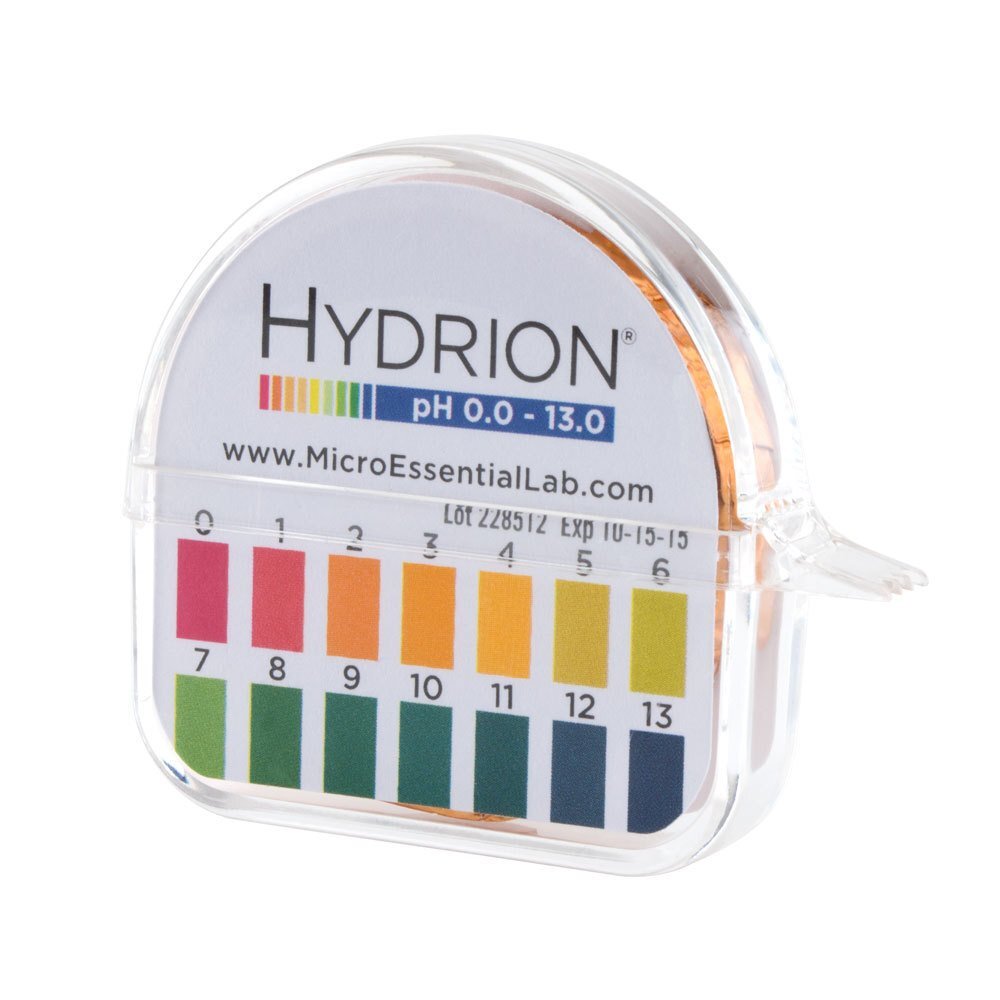 Full pH Range Paper with Dispenser and Color Chart Instant pH Testing 0-13