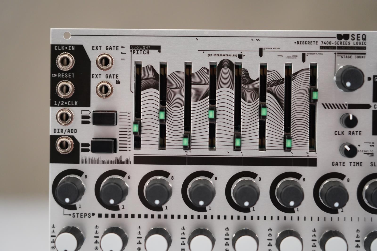 Detroit Underground DU SEQ Eurorack Module w/ Tiptop Stackcables #58570