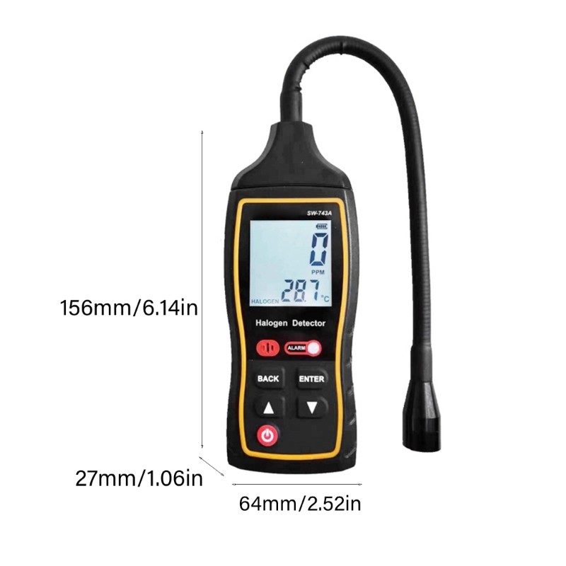 Halogen Detector HVAC Air Conditioning Refrigeration System Detector Tool