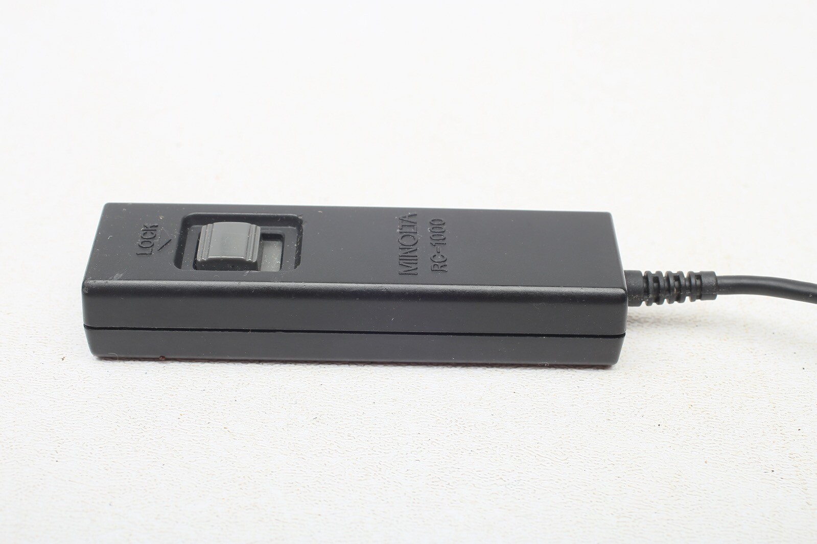 Minolta RC-1000 (RC-1000S)/ Sony RM-S1AM Shutter Release Cable +Bulb Lock+TESTED