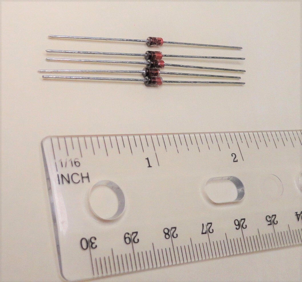 5 pcs 1N4728A Zener Diode, 3.3V 1W, New, Ship from California, USA Free Shipping