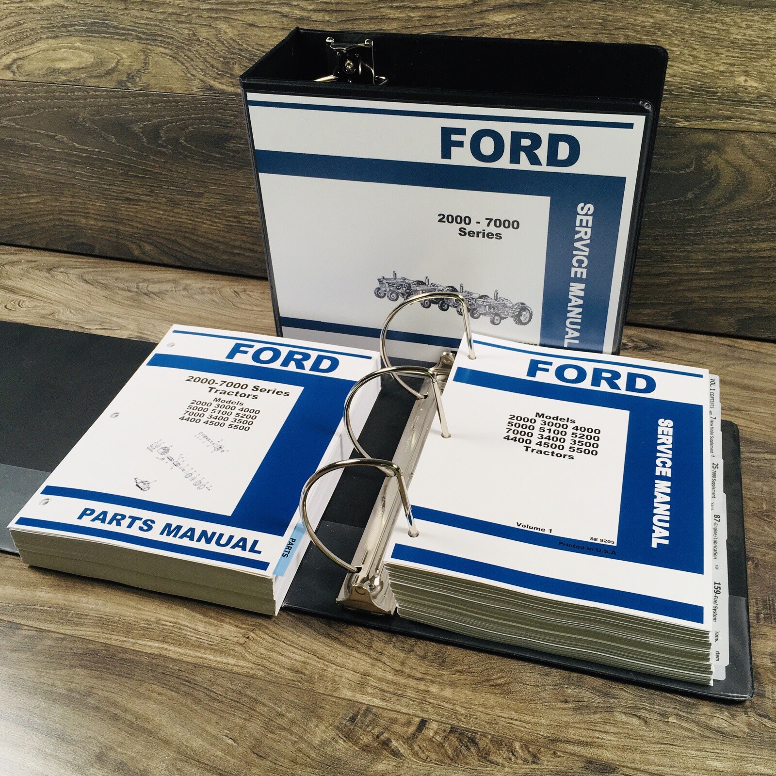 Ford 2000 3000 4000 5000 7000 Series Tractor Service Parts Repair Manual Shop