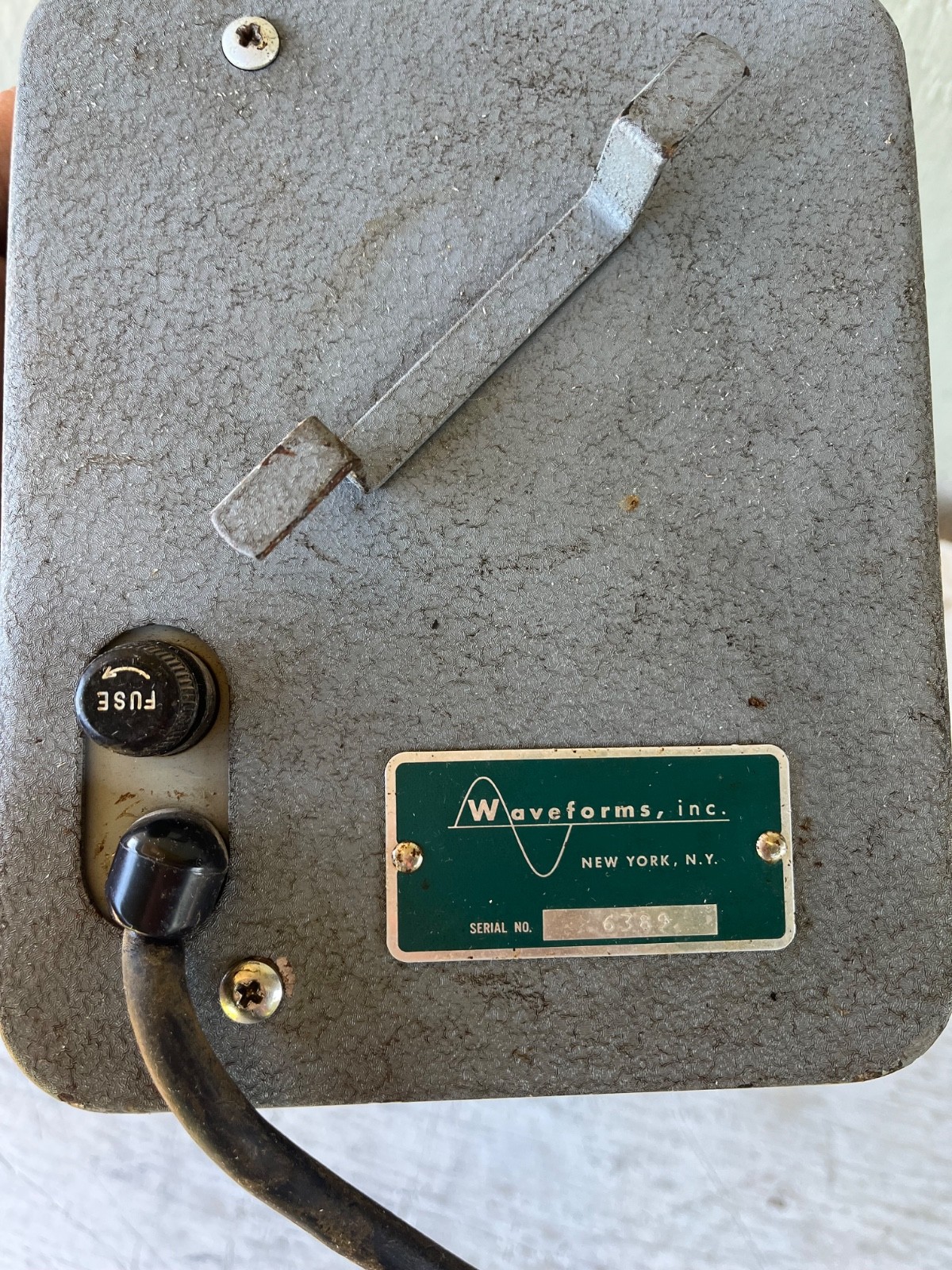 Waveforms Wave Occilator Tube Vintage Tested