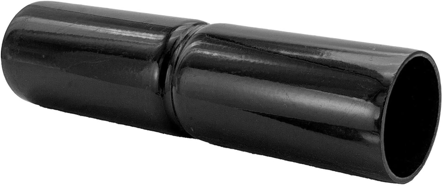 Fence Store 1-3/8” Black Top Rail Sleeve – Rail Connector for Chain Link Fences