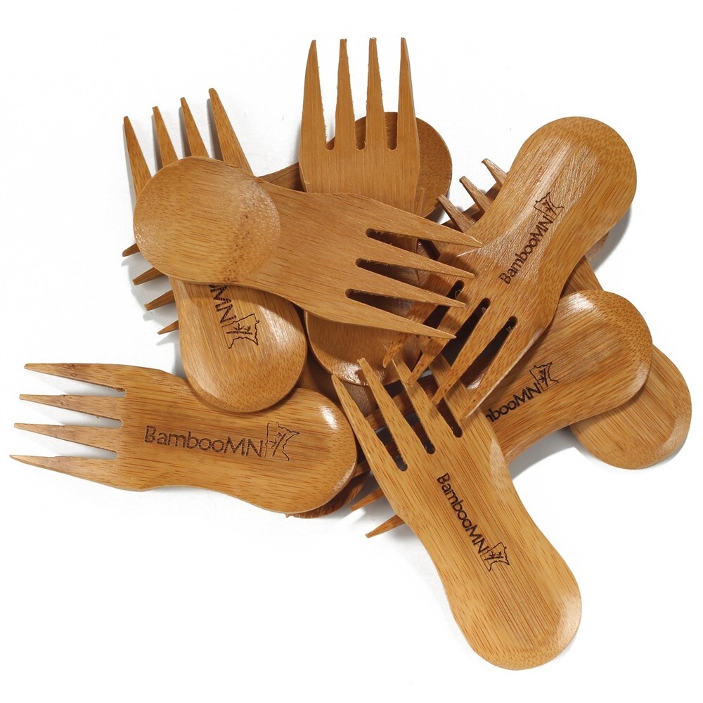 Bamboo Spork 4"