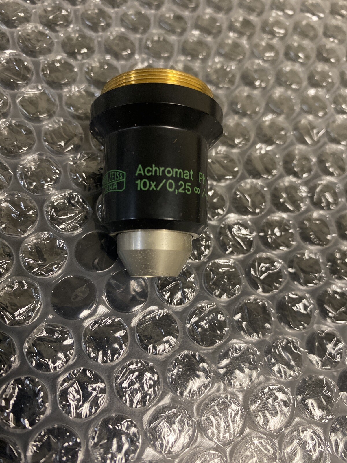 Zeiss Microscope Objective Plan-Achromat 10x Ph NICE!!!!