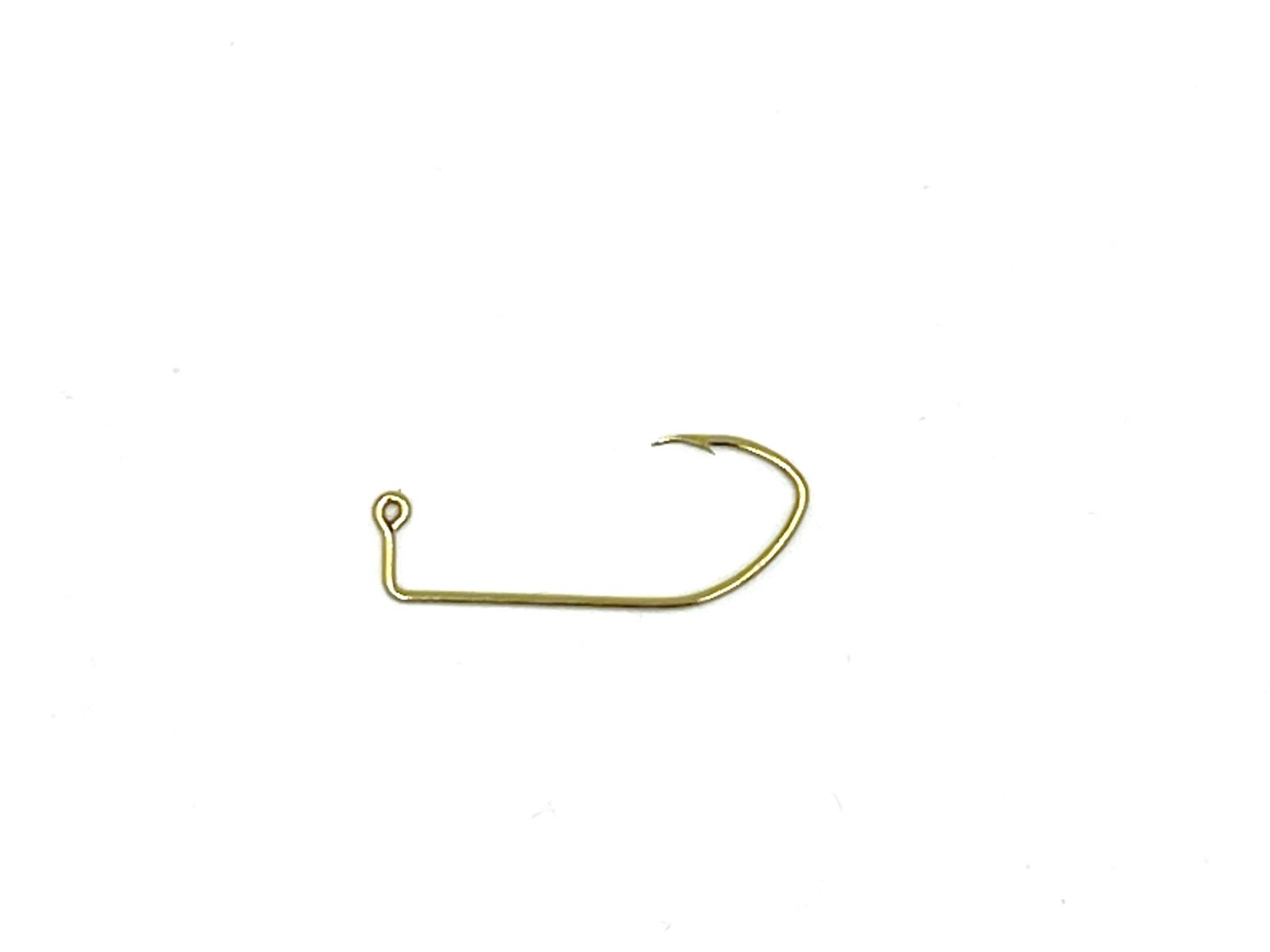 1000 - Mustad  32500BE Blonde Sickle Style Jig Hooks for Molds