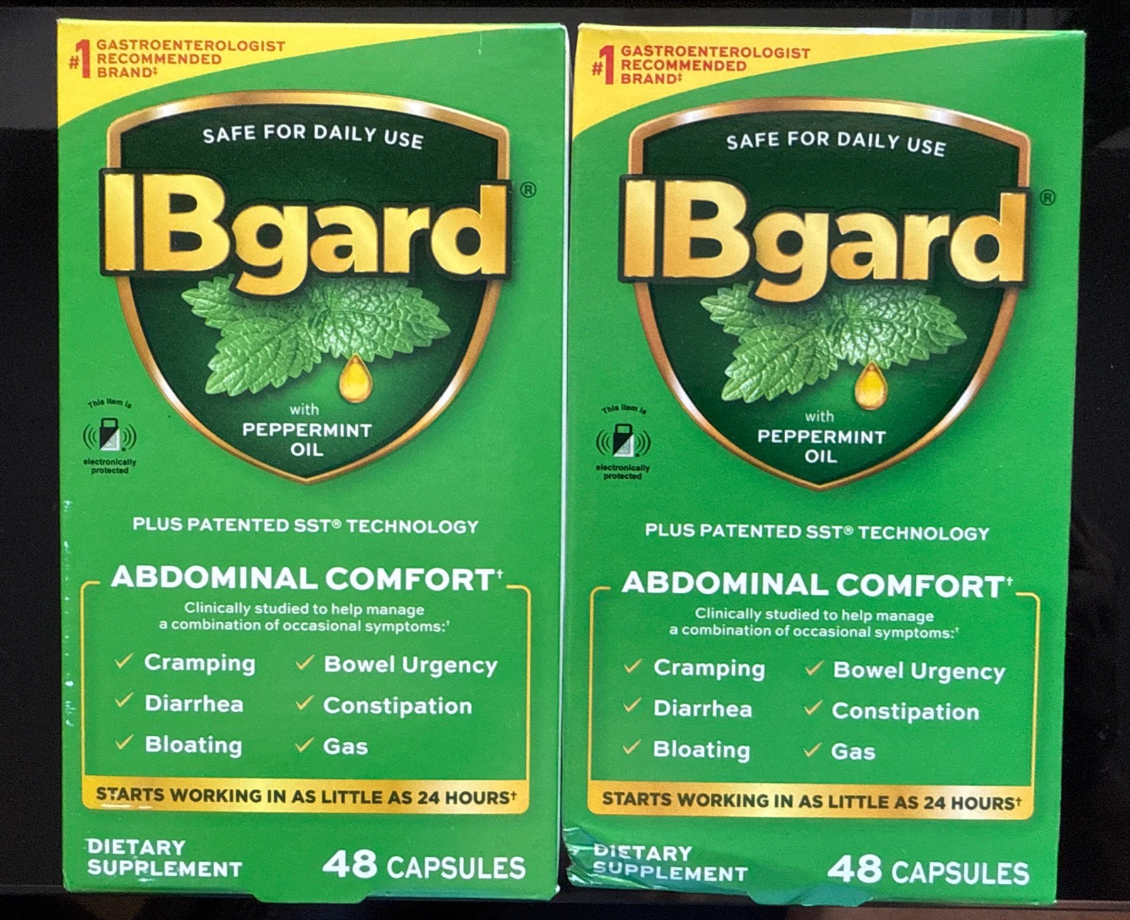 2 IBgard 48 X2= 96 Ct  ABDOMINAL COMFORT EXP: 11/2027