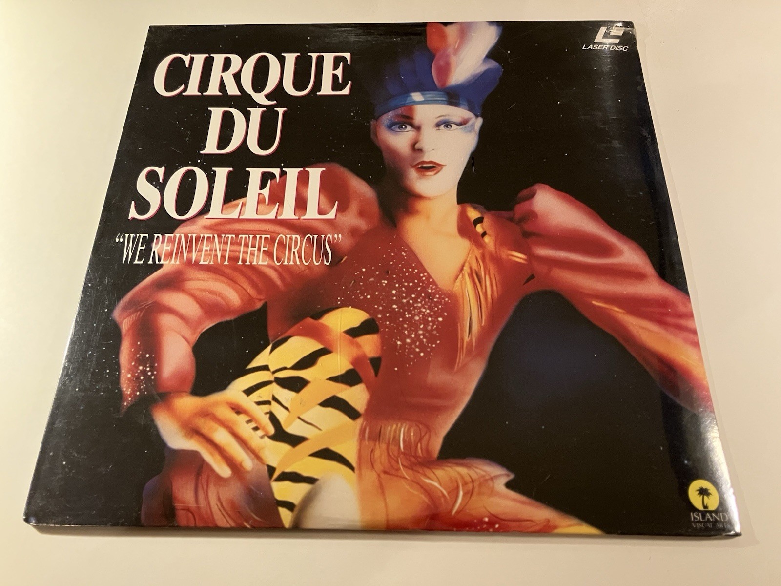 Cirque Du Soleil "We Reinvent The Circus" 1989 Documentary Laserdisc New/Sealed
