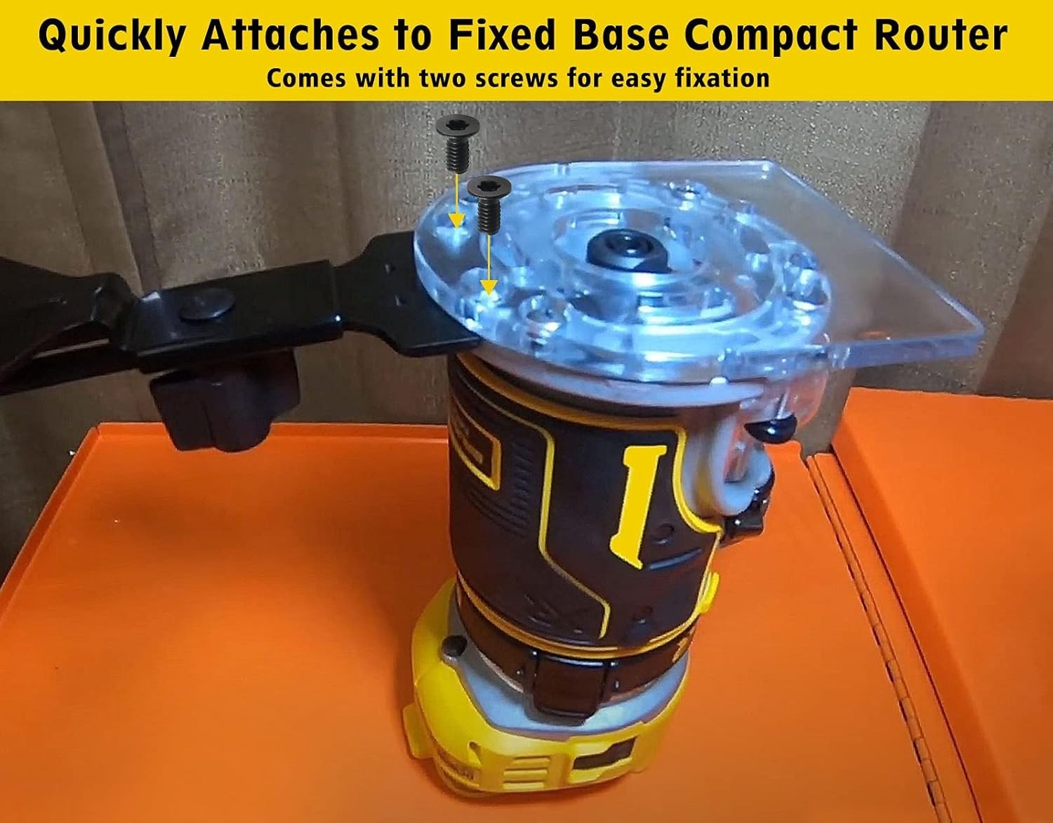 Enhanced Router Edge Guide - Ideal for Compact Routers & Effortless Positioning