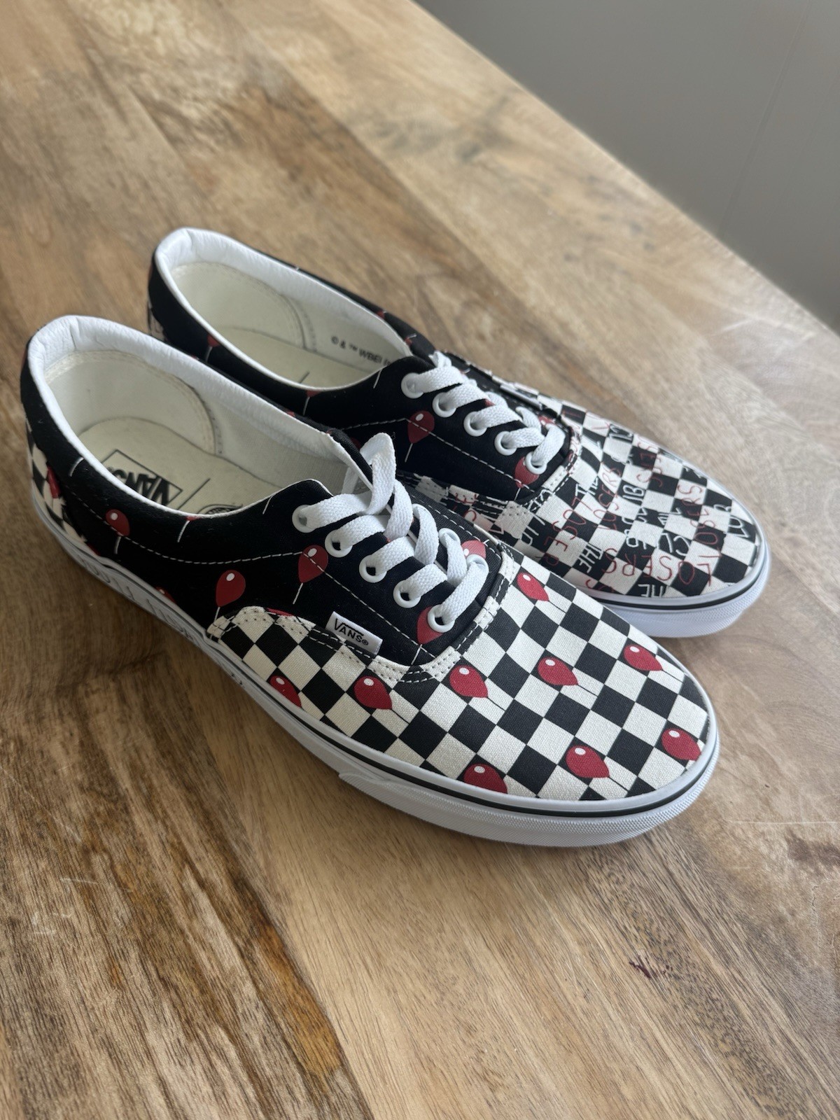 VANS House of Terror IT Checkerboard Men's Sneakers Balloon Men’s 11.5