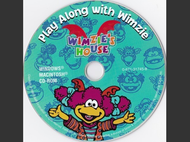 Play Along with Winzie - Wimzie's House Windows Mac Software Disc CD