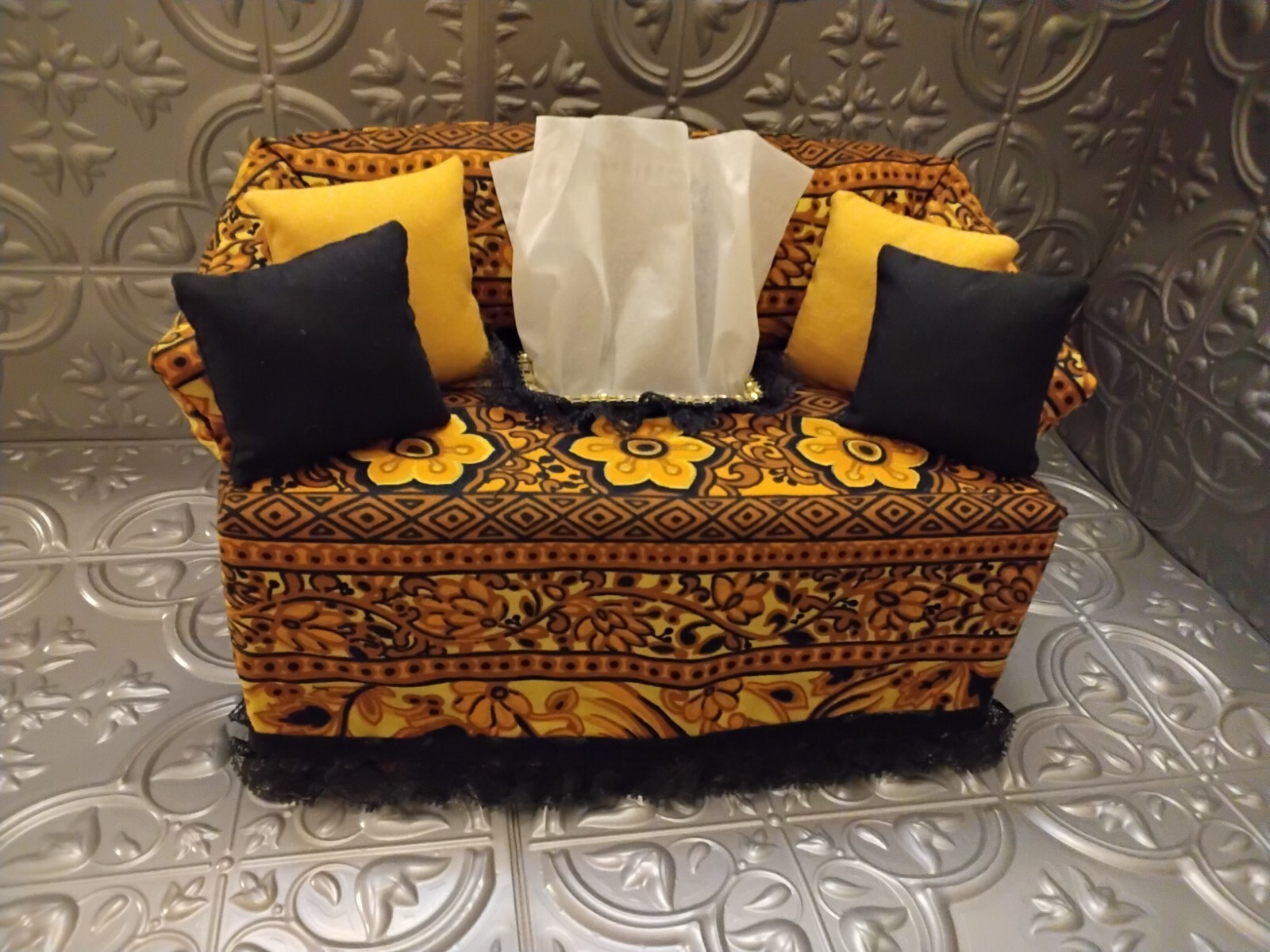 Hawallian Print Sofa Tissue Box Cover New Hand-made Free Box Of Tissues