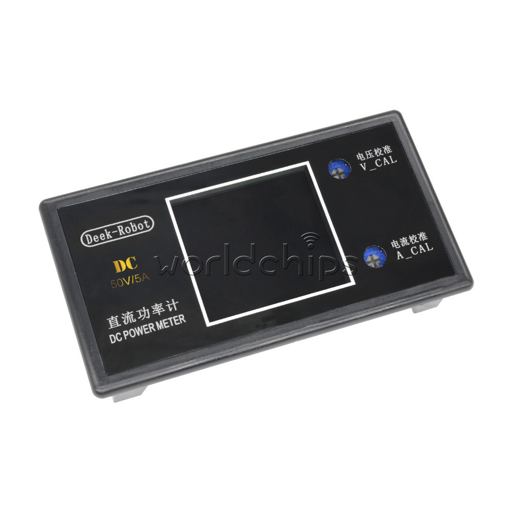 Digital DC 50V 5A 250W LCD Display Voltmeter Wattmeter Volt Current Power Tester