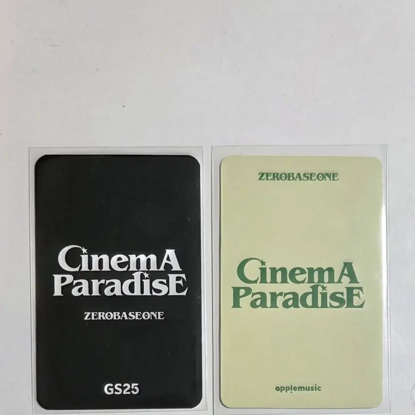 ZB1 Zhang Hao Cinema Paradise Apple Music GS25 Bonus - New