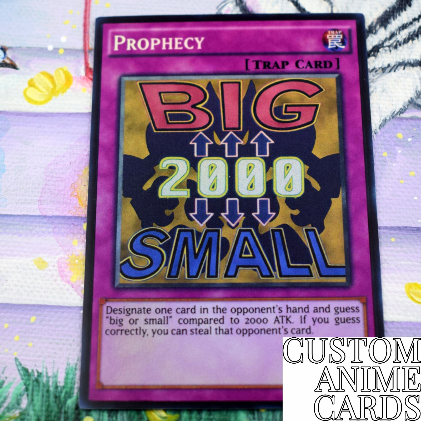 Prophecy DIY ANIME EFFECT -  HOLO card