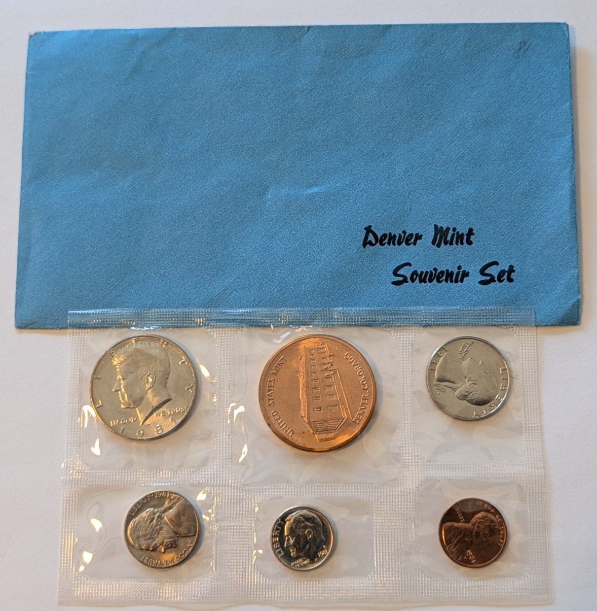 1981 D US Mint Souvenir Ser