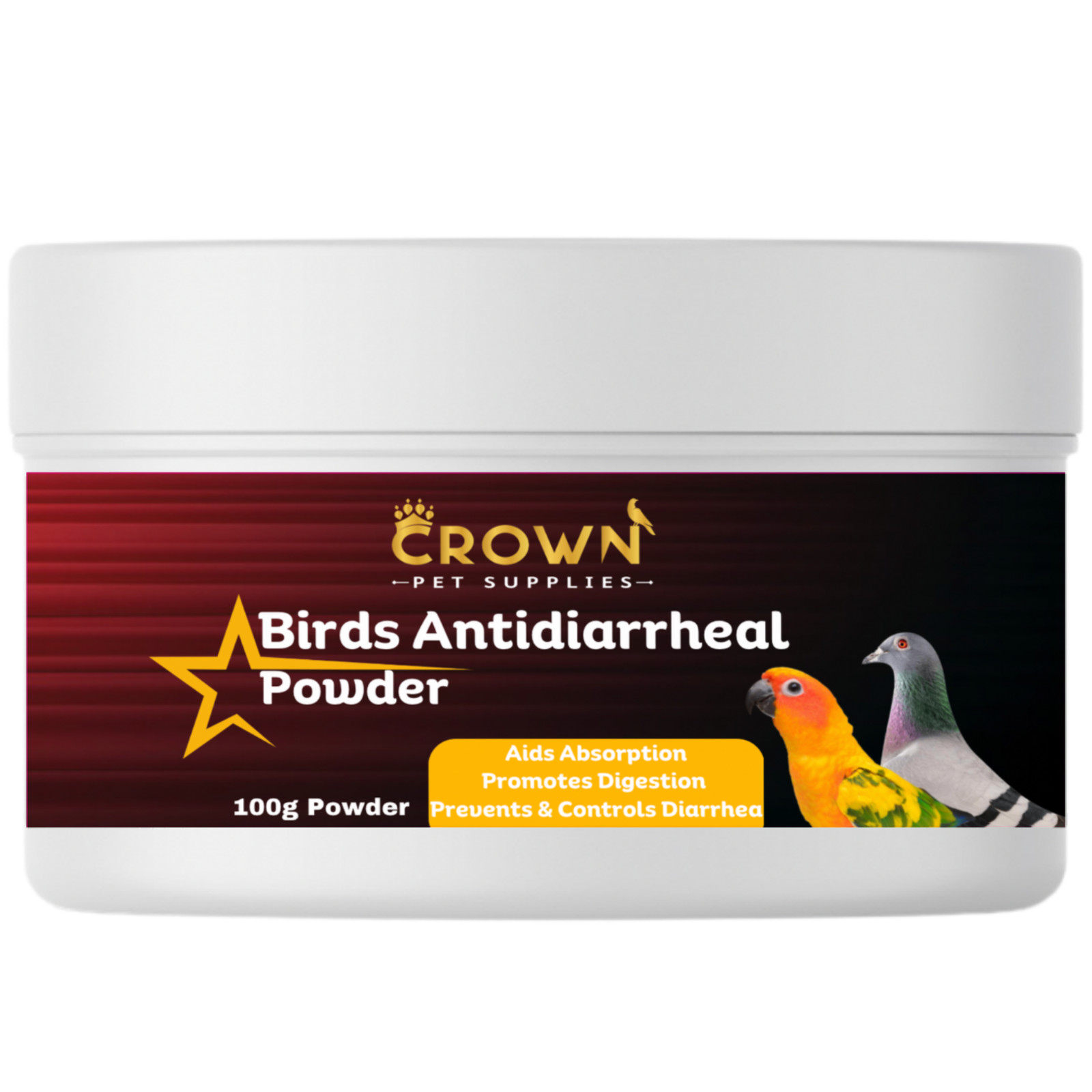 Antidiarrheal, Prevents & STOP Diarrhea, Healthy Digestion For Birds and Pigeons