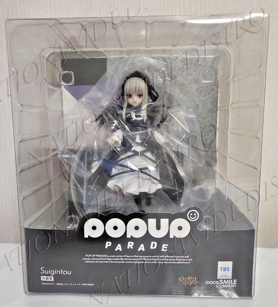 Brand NEW Authenic Rozen Maiden Suigintou PVC Pop Up Parade Good Smile Company