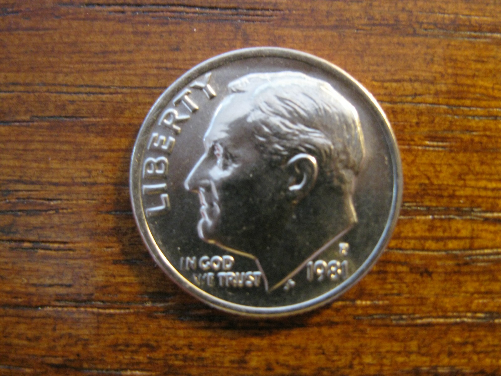 1981 P Roosevelt Dime Gem BU! FTB!