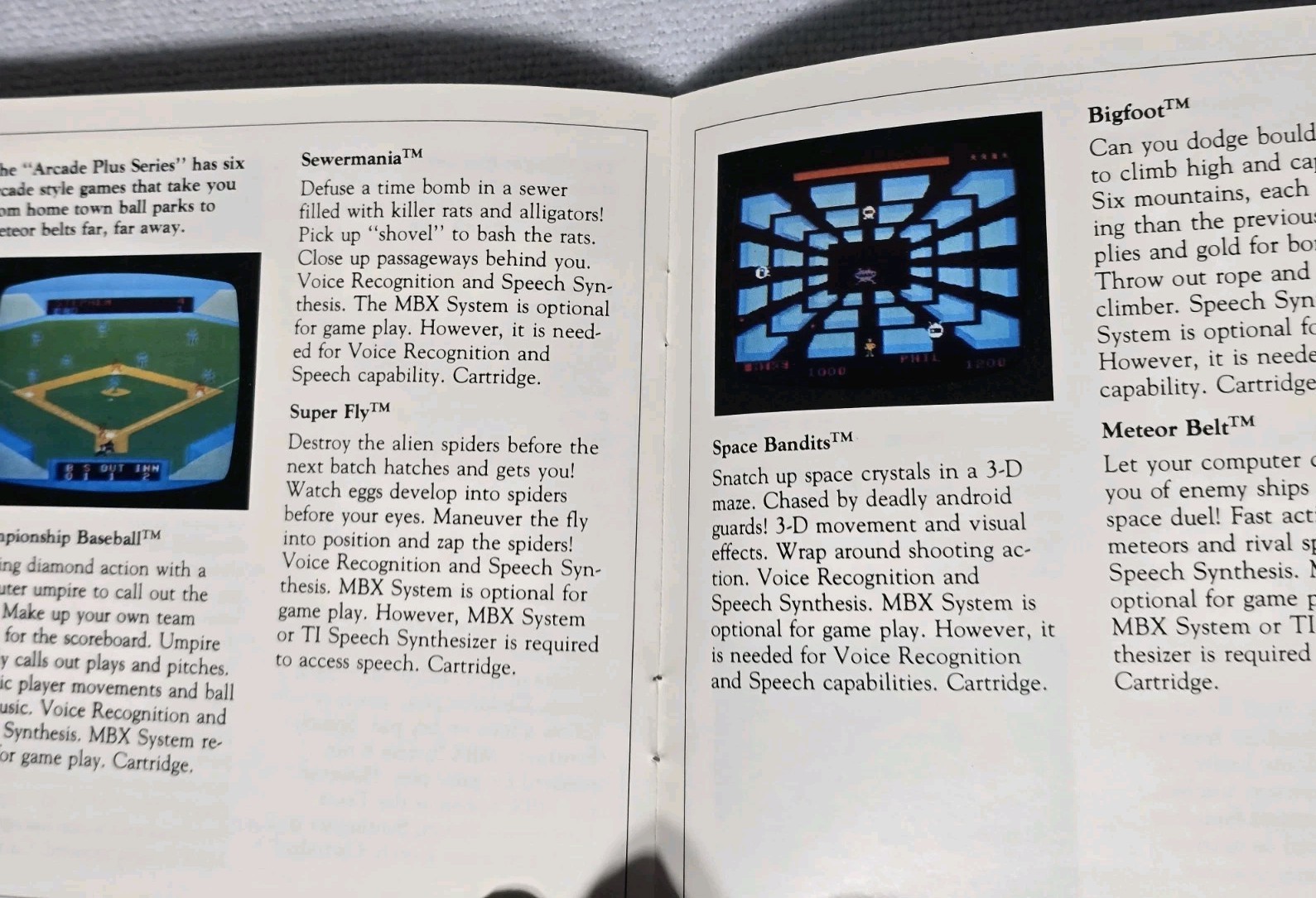 Vintag 1983 Texas Instruments Home Computer Program Library Ti99/4A Brochure 31p