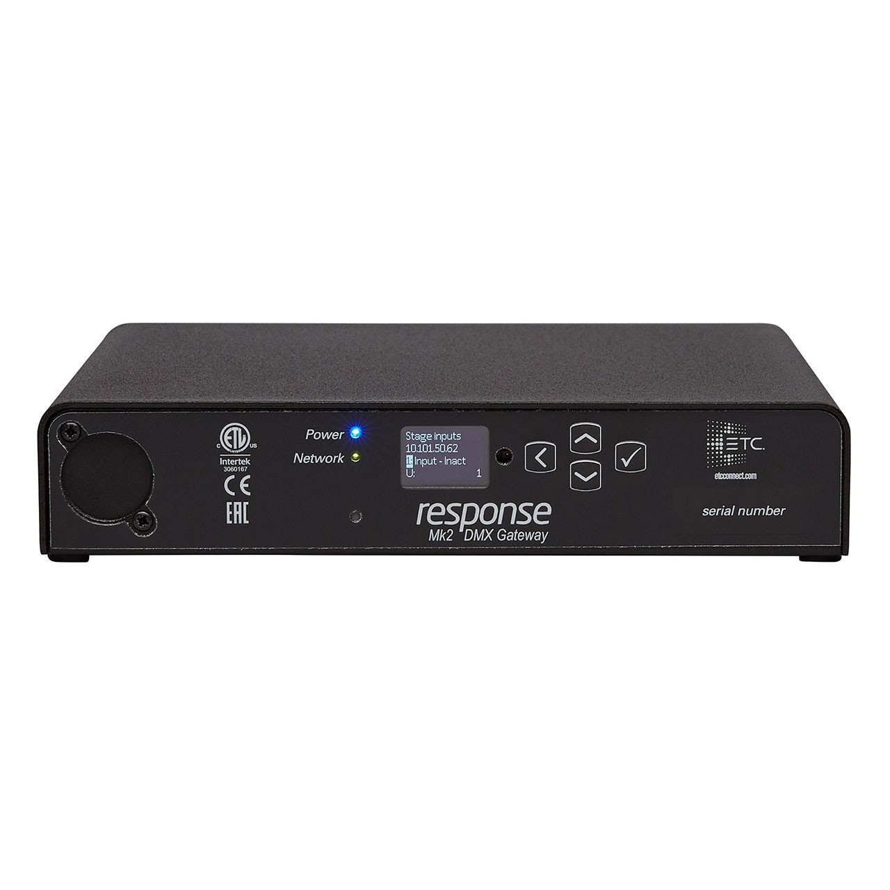 ETC Response Mk2 4-port Portable Gateway, Terminals
