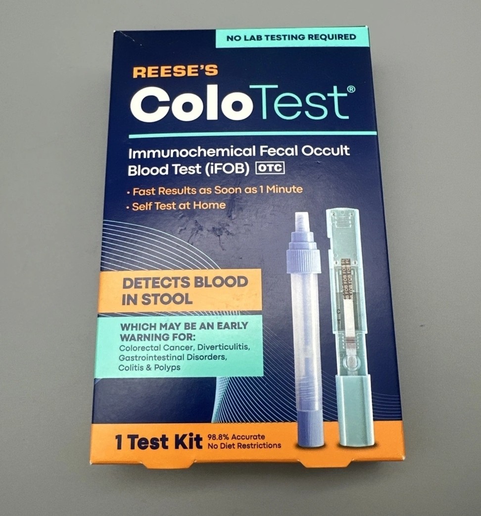 Reese's Colo Test Immunochemical Fecal Occult Blood Test iFOB 1 Test Kit New