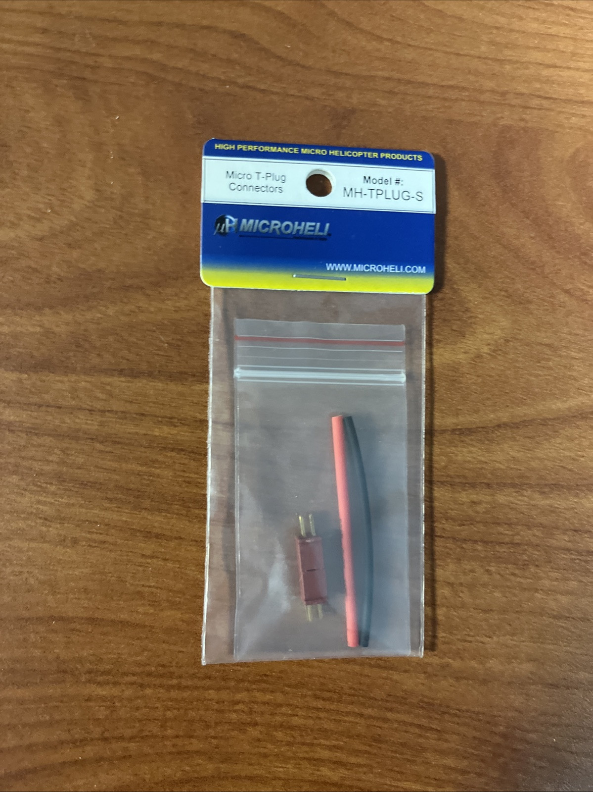 Microheli P/N MH-TPLUGS-S -  Micro T Plug connectors for RC Vehicle Electronics