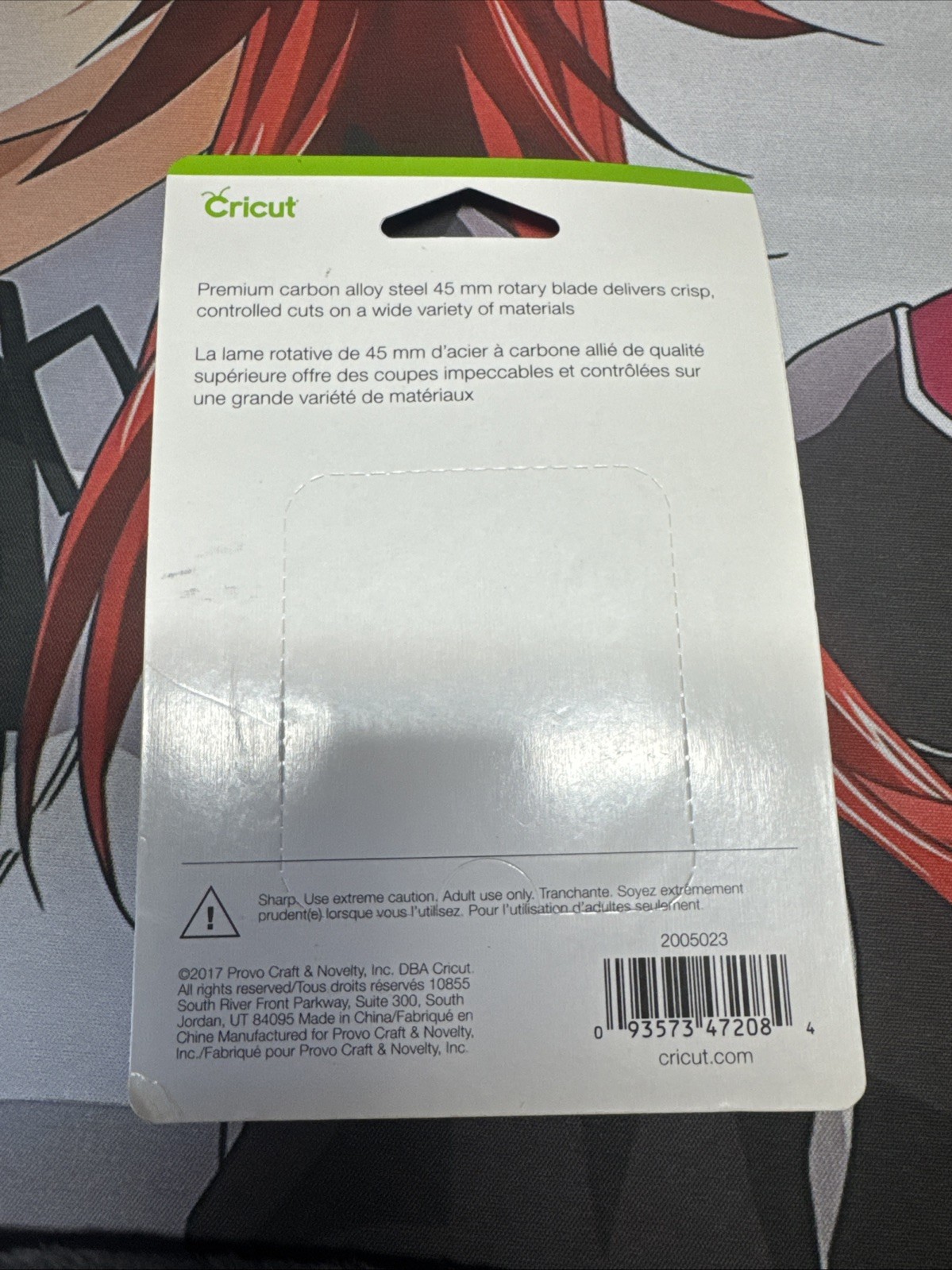 Circut Rotary Cutter Blade 45 mm 3-Pack NEW