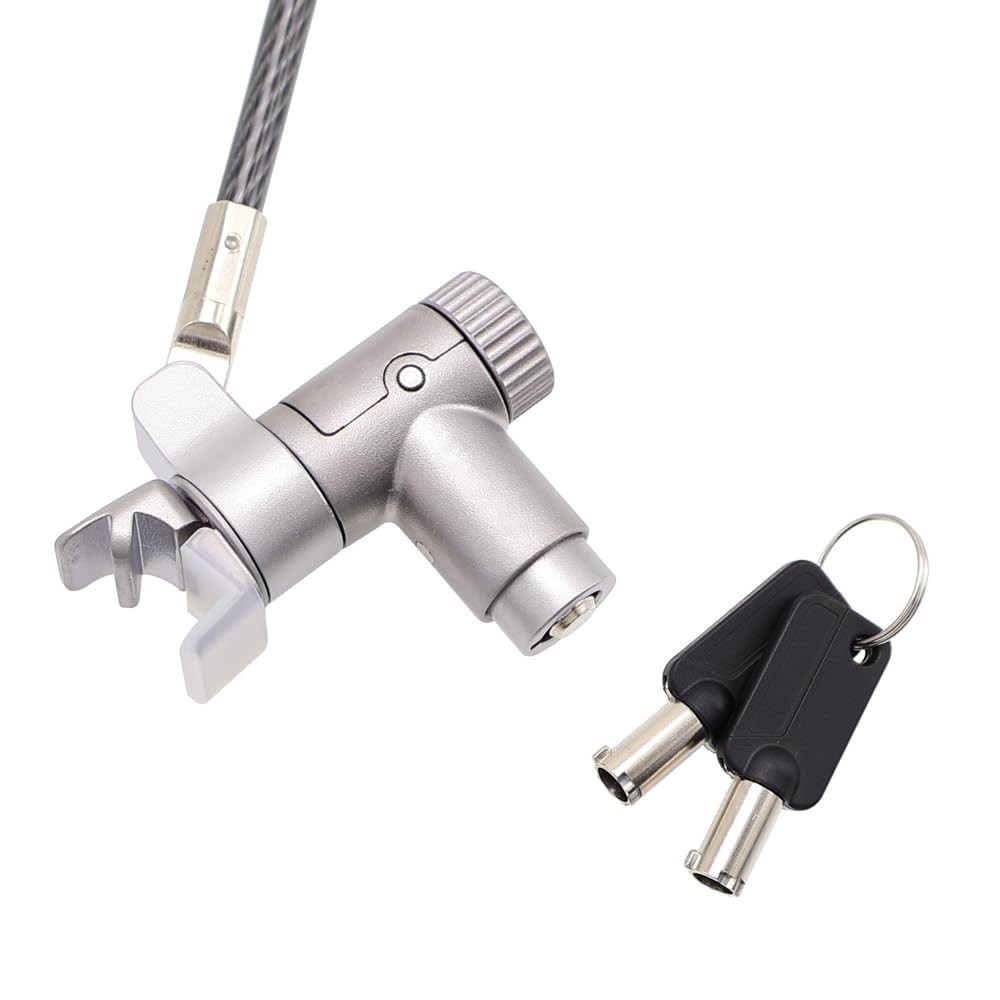 Security Lock Key Type 6Ft Steel Cable For MacBook Pro 14/16 Inch Models