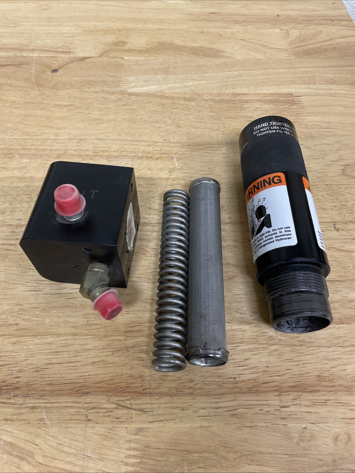 0294836 0508129 Paint Sprayer High Pressure Inline Filter Assembly