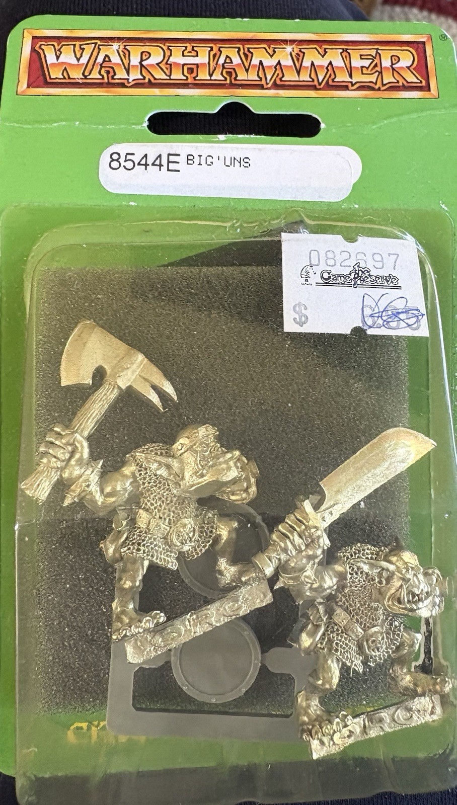 8544E Warhammer 8544E Big'Uns, NIB Metal