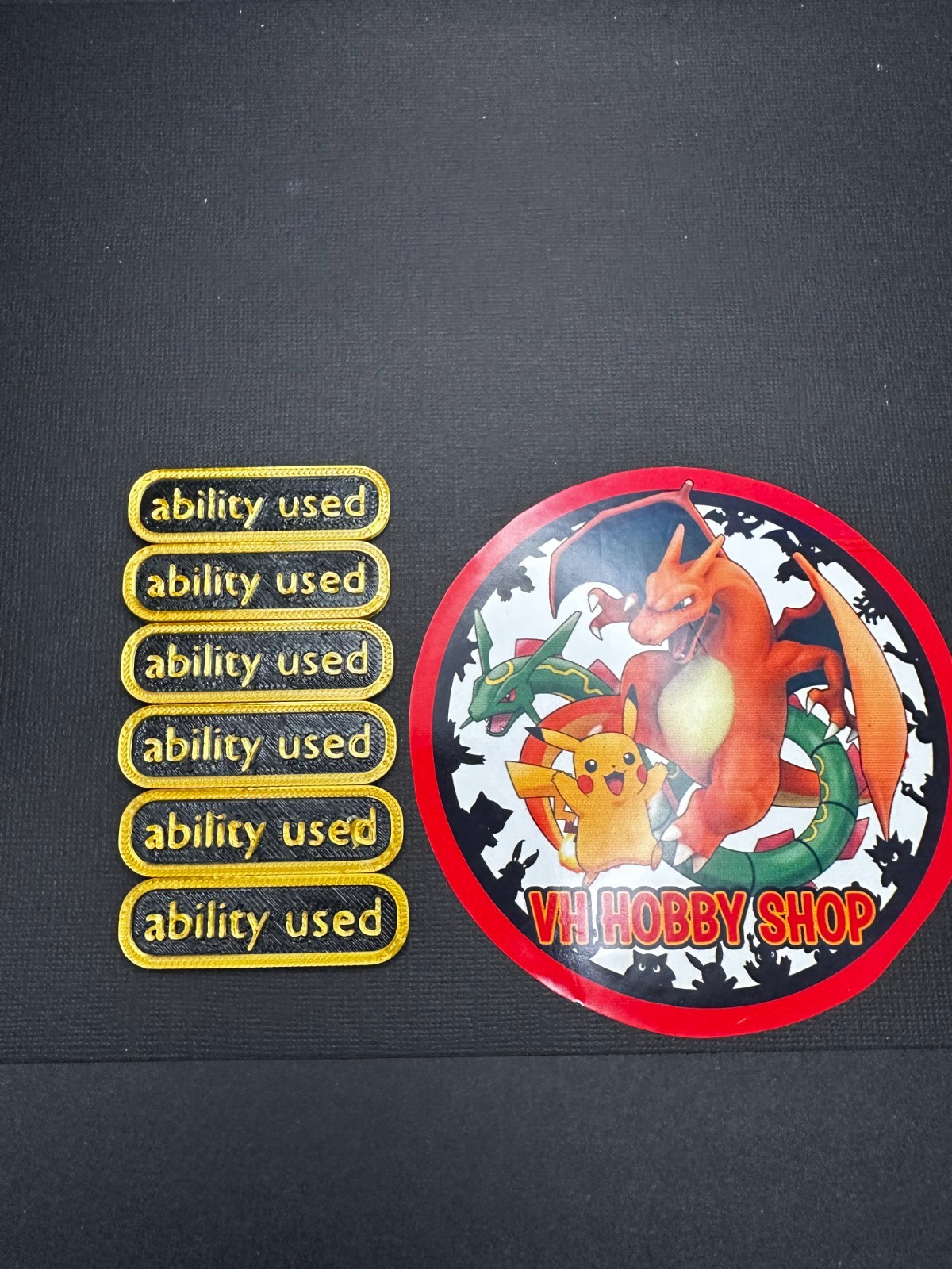 Custom Pokemon TCG Ability Markers Full Set