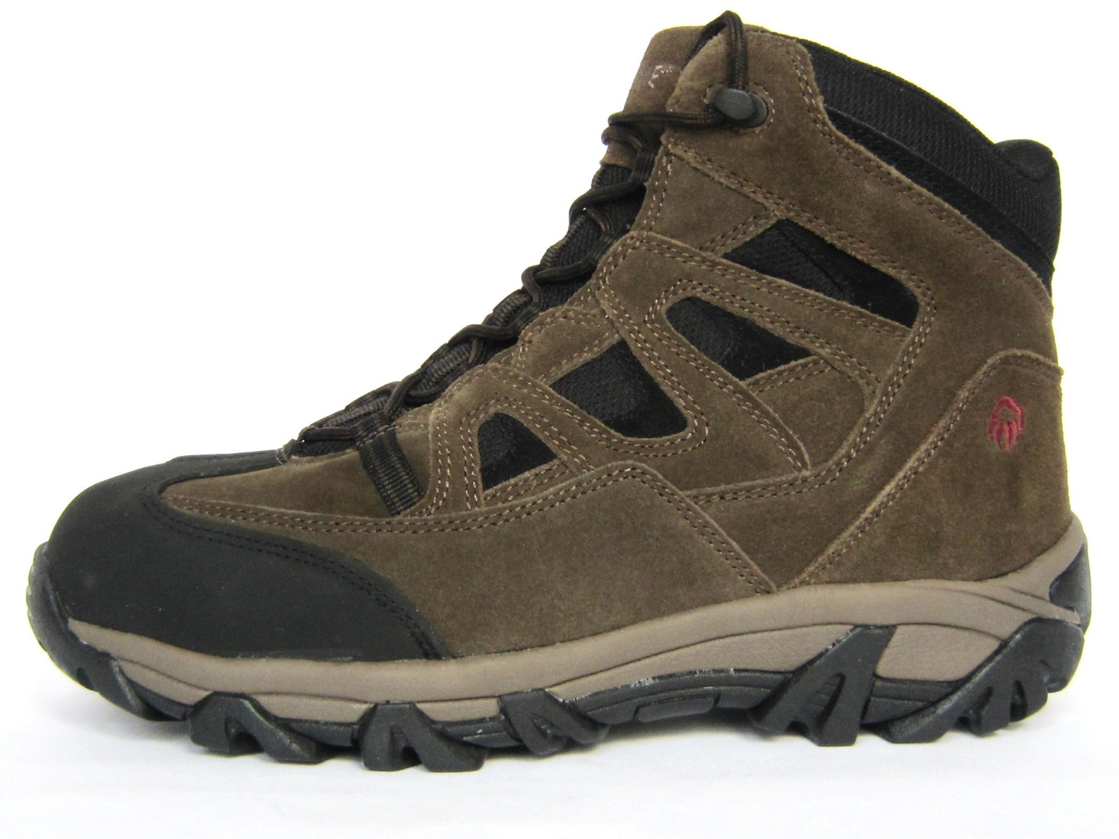 Wolverine Mid  Steel Toe  EH Mens Work Safety Hiking/Trail  Brownn Nubuck Boots