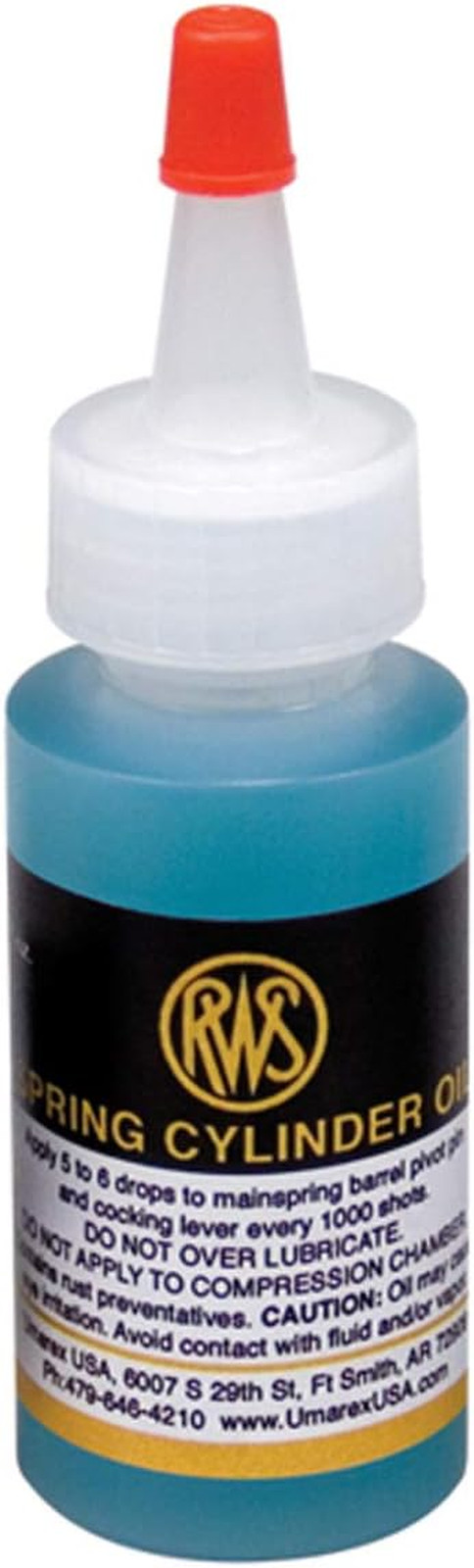 RWS Air Gun Spring Cylinder Oil 1 oz Lubricant for Mainspring Hinge Points