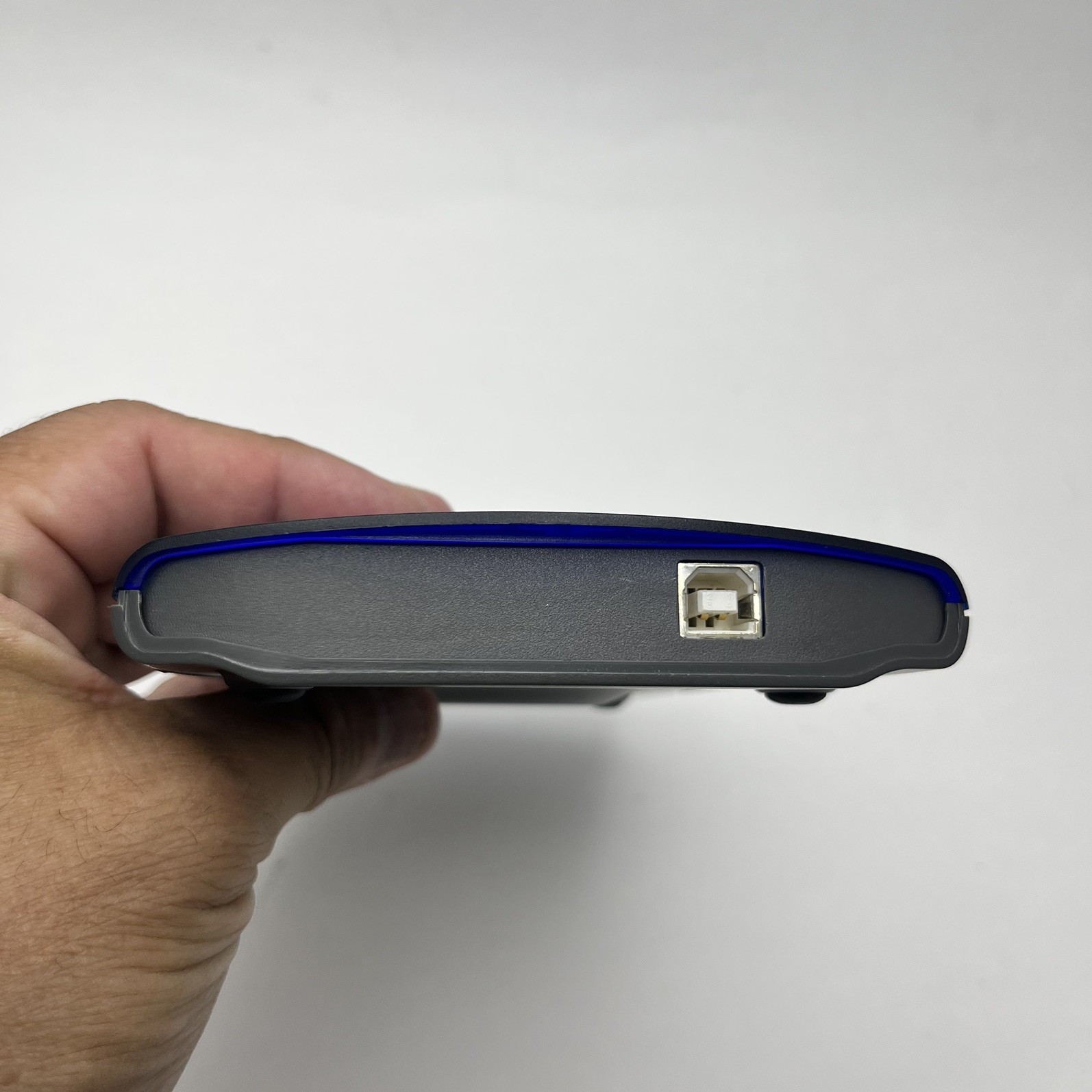 Iomega ZIP 250 USB Powered External Zip Drive w/ USB Cable Blue TESTED