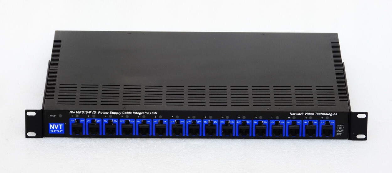 NETWORK VIDEO TECHNOLOGIES NV-16PS10-PVD POWER SUPPLY CABLE INTEGRATOR HUB