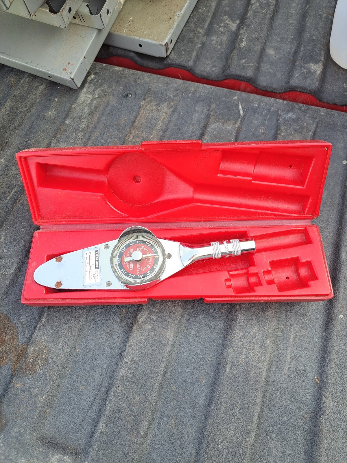 SNAP-ON Torque Meter TE25FUA 15456 Precision Measurement Tool 0-300 WITH CASE