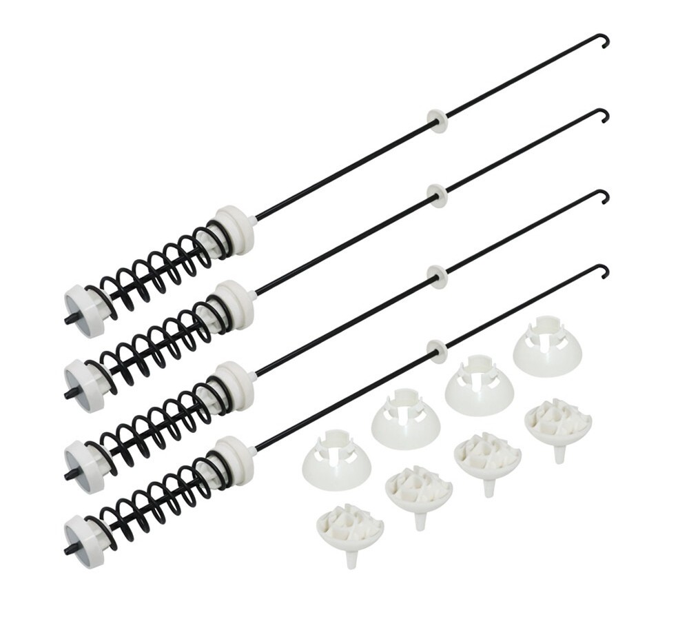 Kit de varillas de suspensión para lavadora Amana NTW4600YQ0 NTW4600YQ1